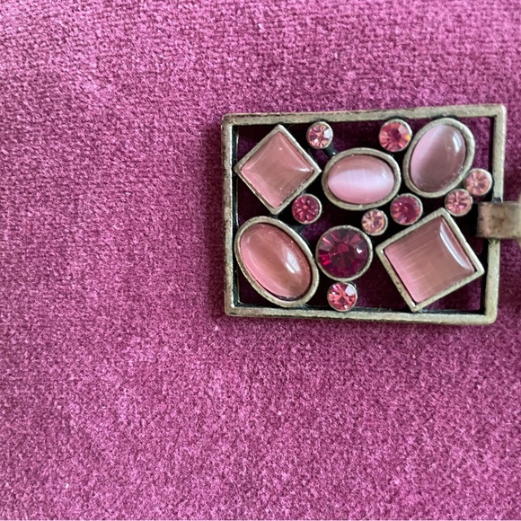 Lia Sophia Pink and Silver Necklace - Picture 2 of 3